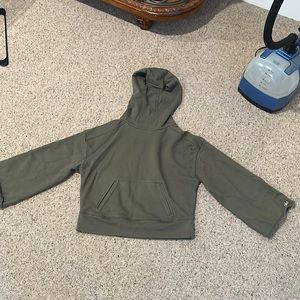 ALO HEAVY WEIGHT OLIVE HOODY